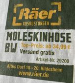 Nutzerbilder Räer GmbH Armeewarenhandel