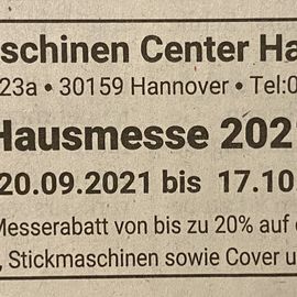 Nähmaschinen Center Elektrogeräte-Vertriebsgesellschaft mbH in Hannover