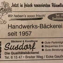 Susdorf Konditorei GmbH, Bäckerei in Hameln