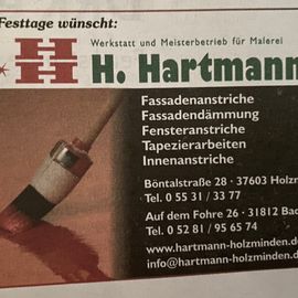 Hartmann Heiko Malermeister in Holzminden
