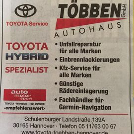 Autohaus Többen GmbH in Hannover