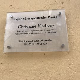 Christiane Mathony in Hameln