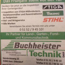 Buchheister Technik GmbH in Hessisch Oldendorf