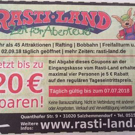 Rasti-Land - Freizeit- und Abenteuerland in Salzhemmendorf