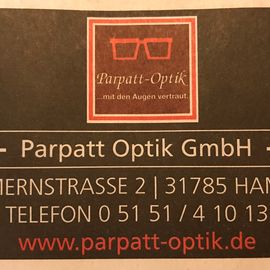 Parpatt-Optik GmbH in Hameln