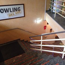 Im Untergeschoss ist die Bowlingbahn