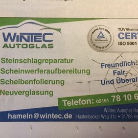 Wintec Autoglas Hameln GmbH in Hameln