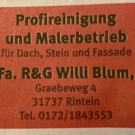 R&G Willi Blum in Rinteln