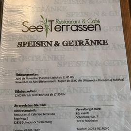 Restaurant & Café - See Terrassen in Schieder-Schwalenberg