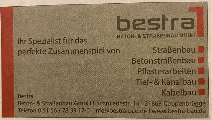 Bestra Beton- und Straßenbau GmbH