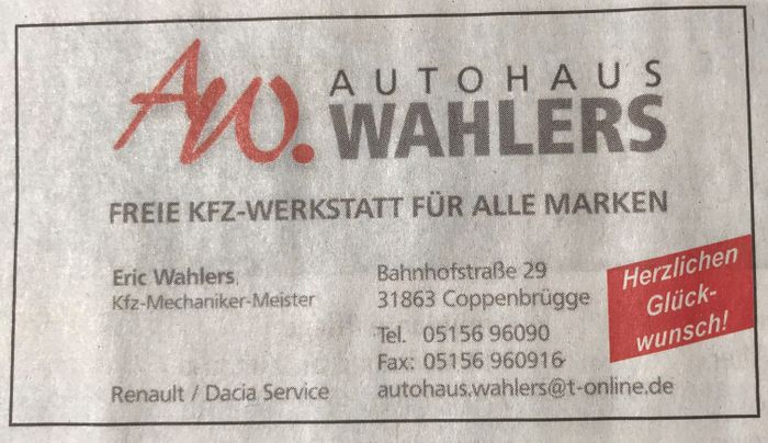 Wahlers Autohaus