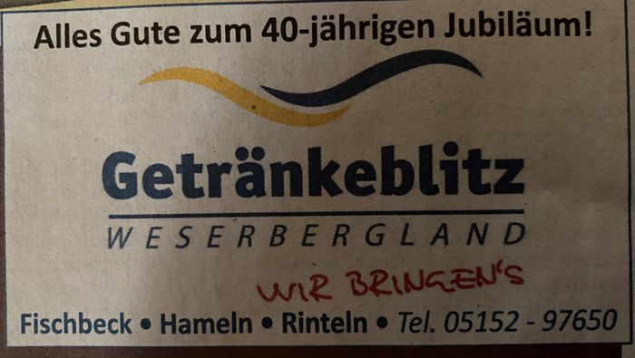 Getränkeblitz