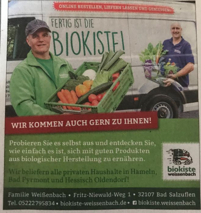 Biokiste Weißenbach