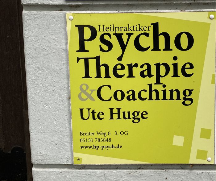 Heilpraxis für Psychotherapie Hypnose Coaching Ute Huge