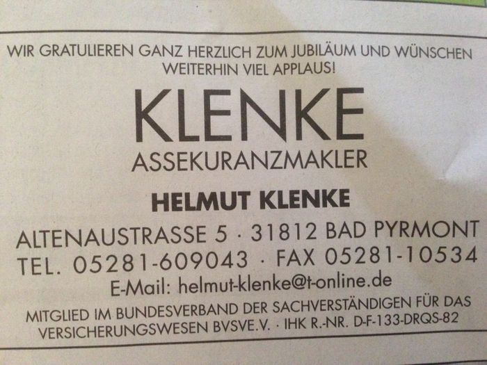 Klenke Helmut Versicherungsmakler