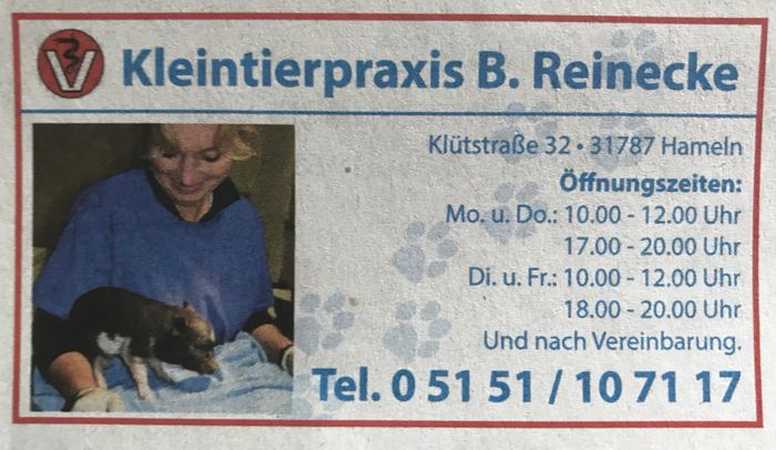 Reinecke B. Tierarztpraxis