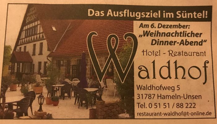 Waldhof Restaurant