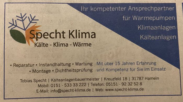 Specht Klima