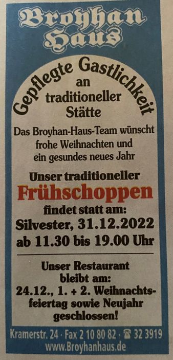 Broyhan Haus