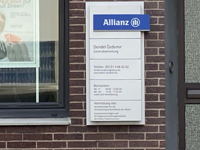 Allianz Versicherung Dendel Özdemir Generalvertretung