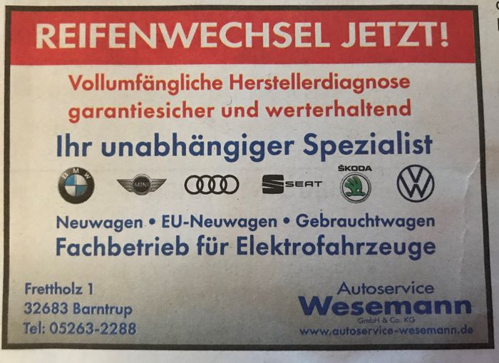 Autoservice Wesemann GmbH & Co. KG