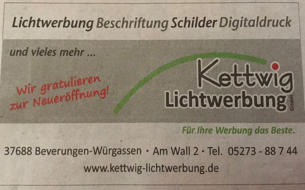 Nutzerfoto 1 Kettwig Lichtwerbung GmbH