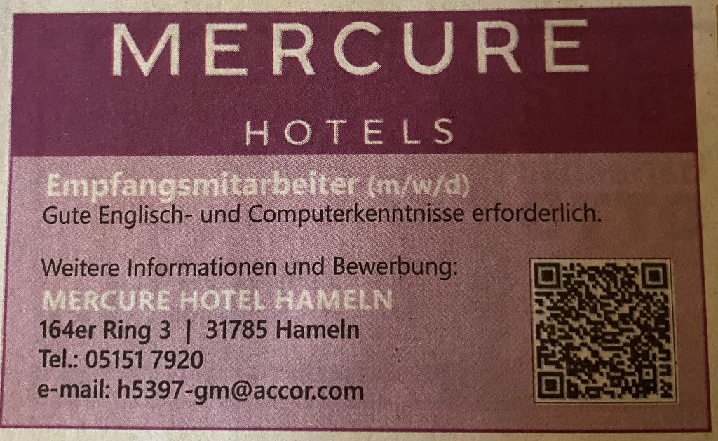 Nutzerfoto 1 Mercure Hotel Hameln