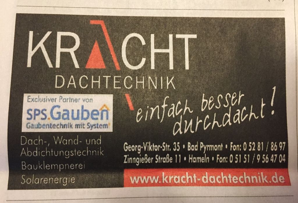 Nutzerfoto 1 Kracht Dachtechnik GmbH