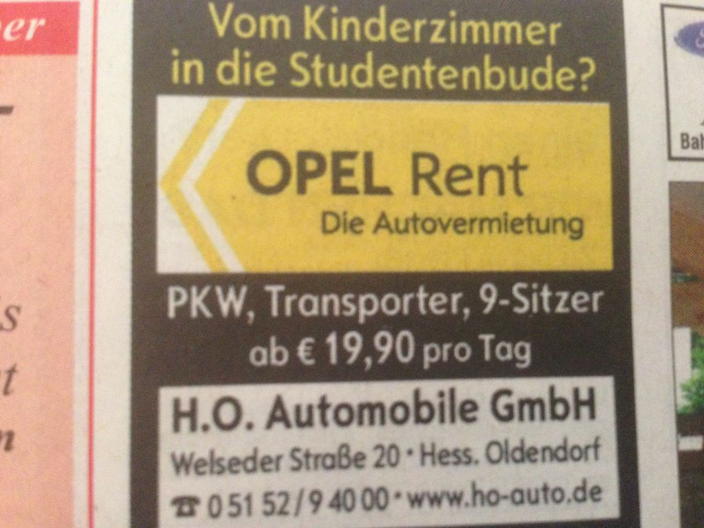 Nutzerfoto 4 H. O. Automobile GmbH Opel Service Partner