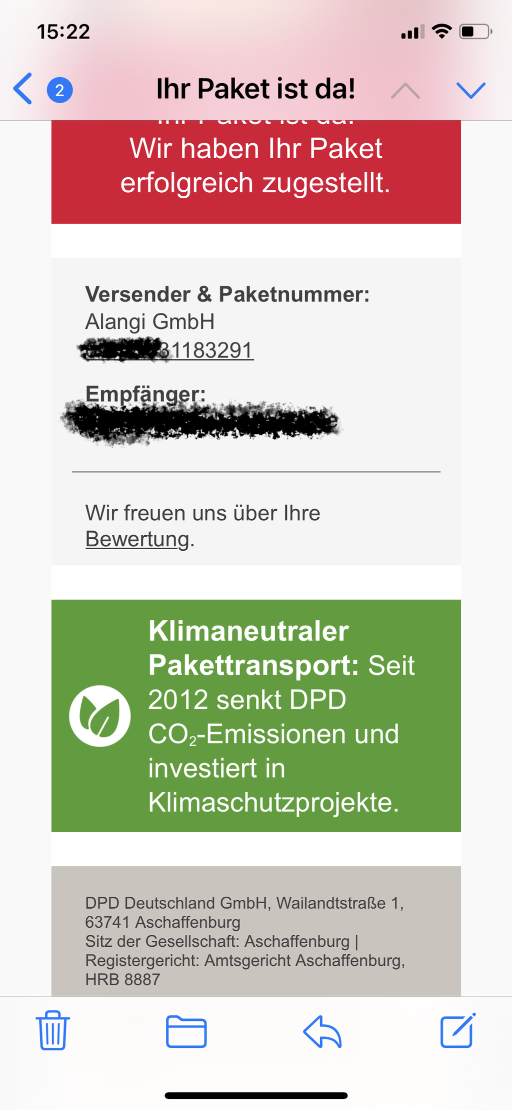 Nutzerfoto 3 DPD Deutscher Paket Dienst GmbH & COKG