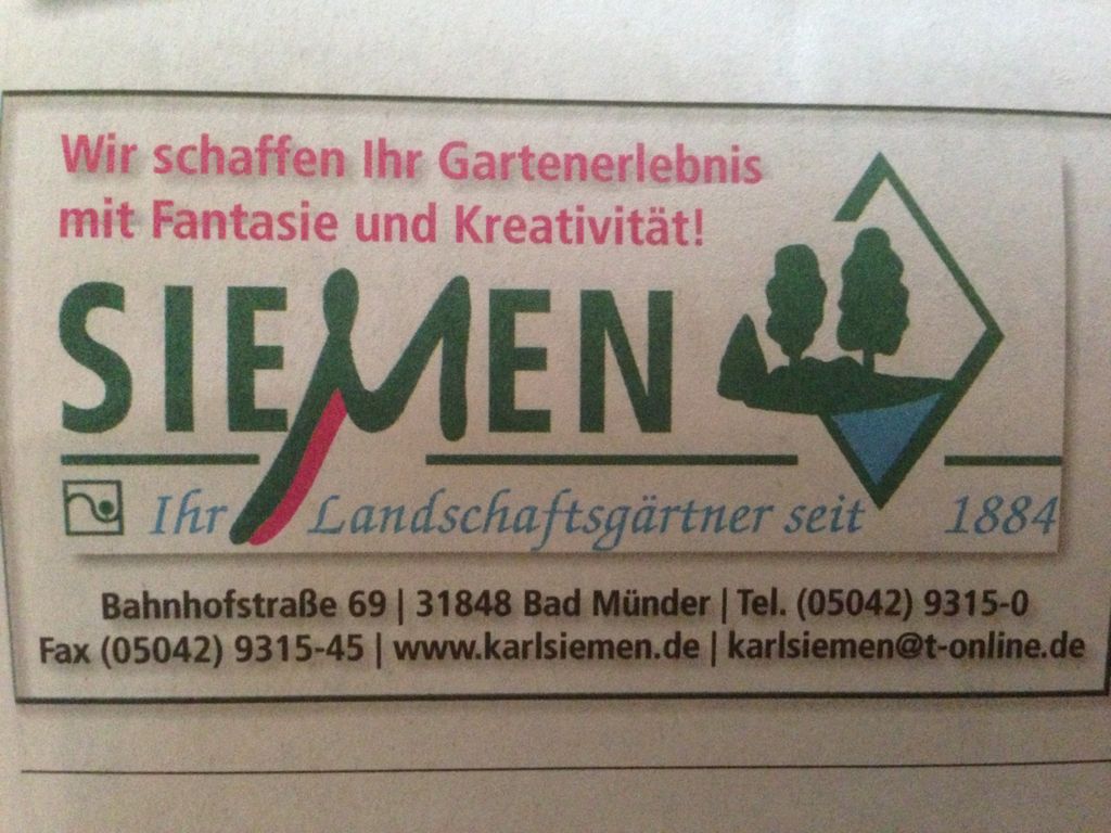 Nutzerfoto 3 Siemen Karl Garten- u. Landschaftsbau GmbH