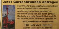 Nutzerfoto 1 TBT Service GmbH - Tiefbohrtechnik