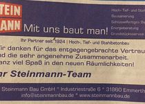 Bild zu Steinmann Bau GmbH