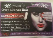 Bild zu Marina´s Crazy Airbrush Nails