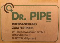 Bild zu Dr. Pipe Ostwestfalen GmbH Inh. Gisbert Gerigk Kanalsanierung
