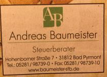 Bild zu Steuerberater Andreas Baumeister