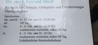 Bild zu Dr. med. Gerald Stieß im AOZ