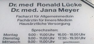 Bild zu Lücke Ronald Dr.med. Facharzt für Allgemeinmedizin