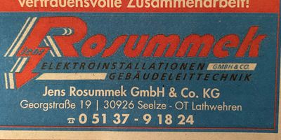 Rosummek Elektroinst. u. Gebäudeleittech. GmbH & Co. KG Elektroinstallation in Lathwehren Stadt Seelze