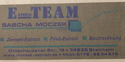 Sascha Moczek GmbH & Co. KG in Steinheim in Westfalen