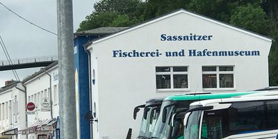 Sassnitzer Fischerei und Hafenmuseum mit dem Museumsschiff Havel in Sassnitz