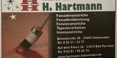 Hartmann Heiko Malermeister in Holzminden