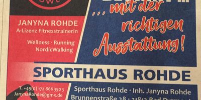 Sporthaus Rohde in Bad Pyrmont
