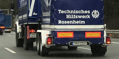 Technisches Hilfswerk Bundesanstalt in Rosenheim in Oberbayern