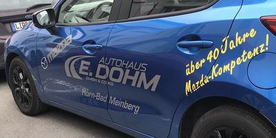 Autohaus E. Dohm GmbH & Co. KG Mazda-Vertragshdl. in Horn-Bad Meinberg