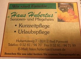 Bild zu Alten- und Pflegeheim Haus Hubertus