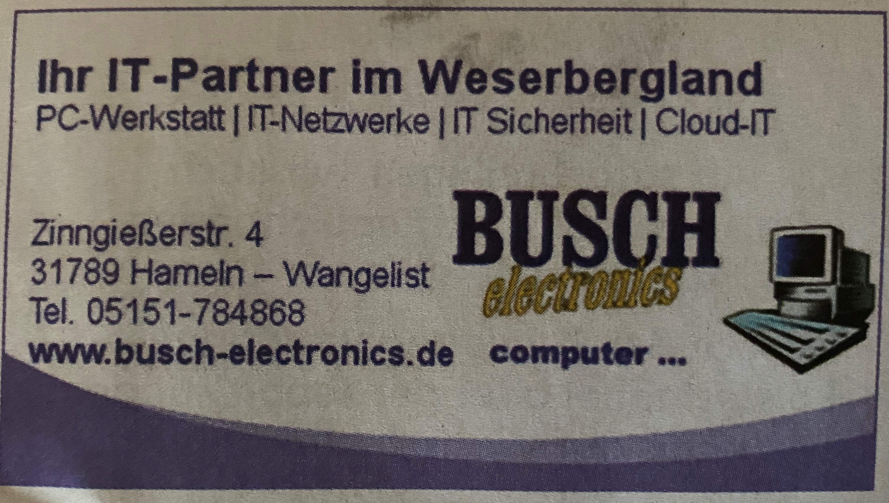Bild 1 Busch Electronics PC-Werkstatt in Hameln