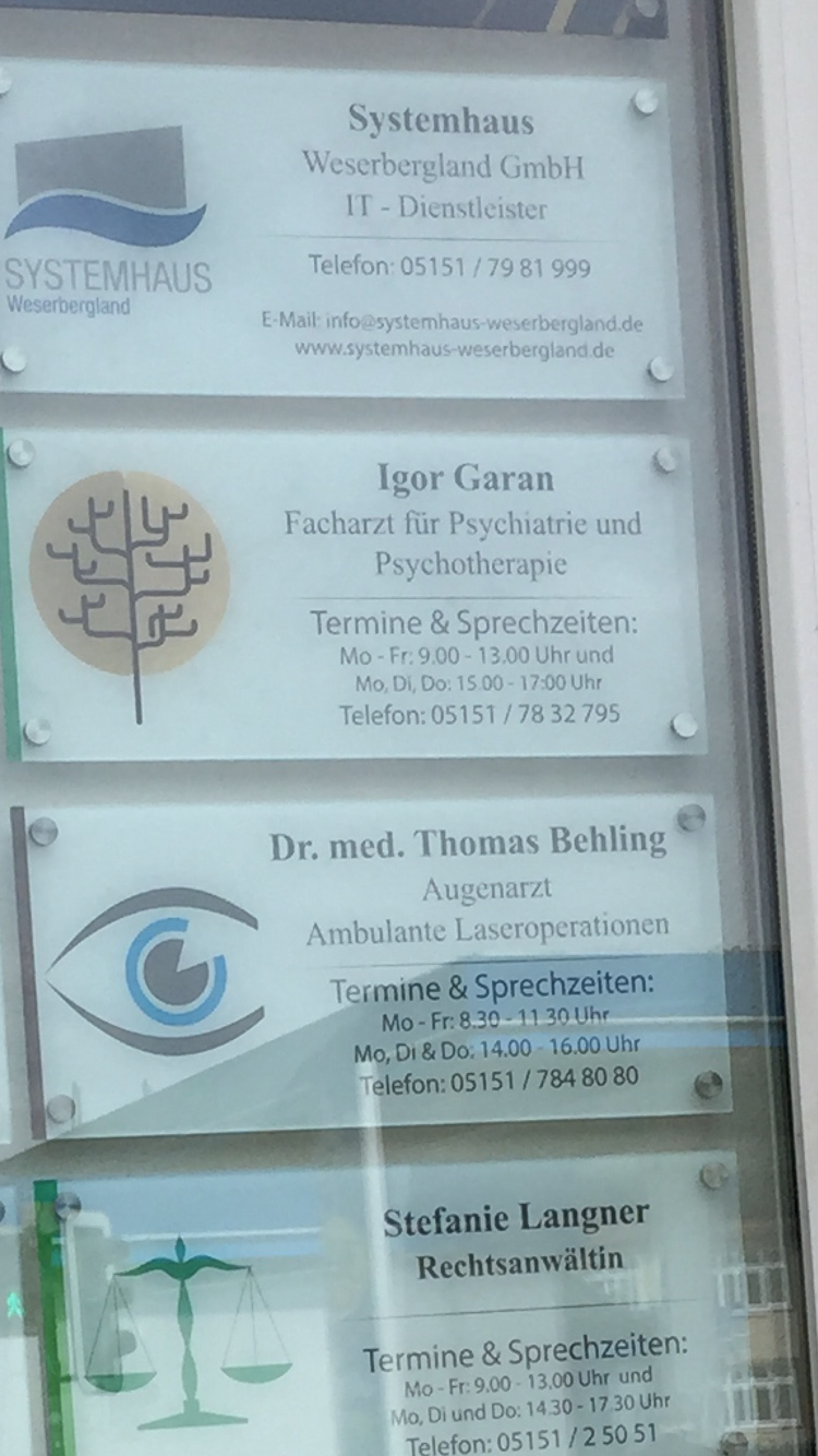 Bild 2 Dr. Behling in Hameln