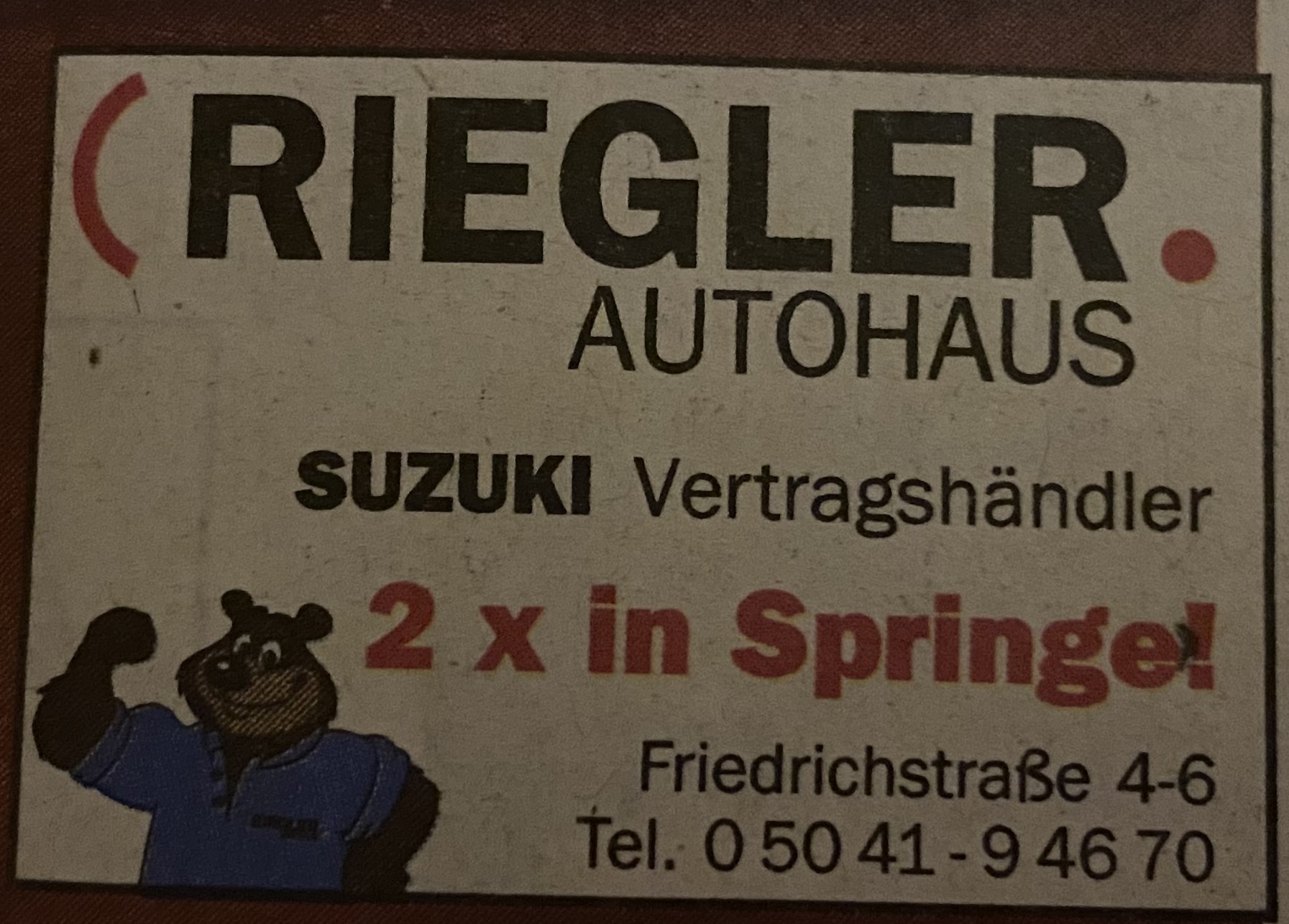 Bild 1 Riegler-Fahrzeugtechnik GmbH in Springe