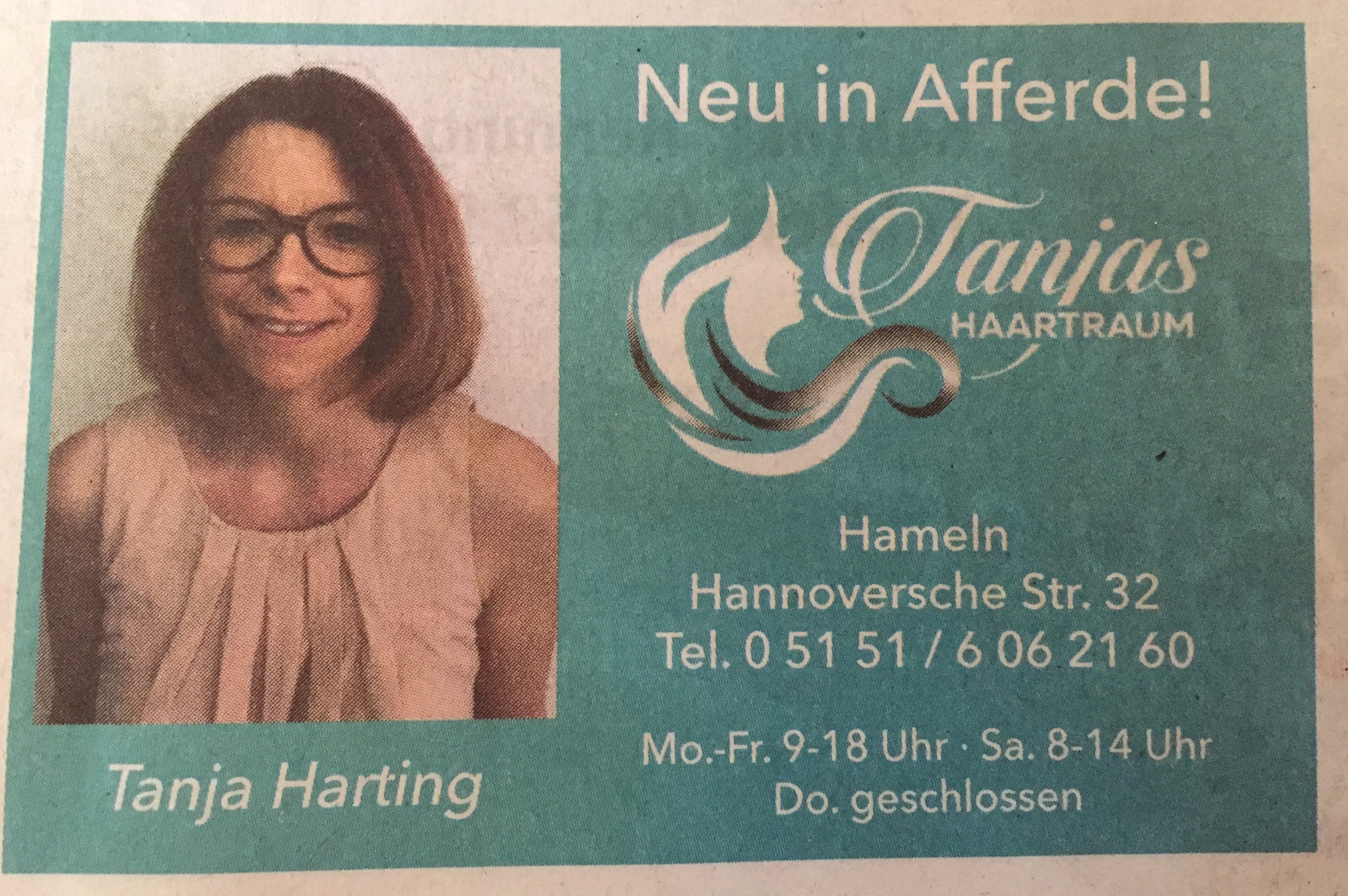 Bild 1 Tanja's Haartraum in Hameln